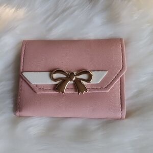 PINK Bow Wallet Perfect For Spring Summer
